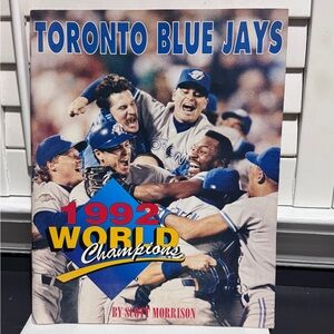 🏆 1992 World Series Toronto Blue Jays Program – A True Jays Fan Treasure! 🏟️